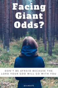 dont be afraid when facing giant odds